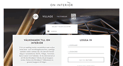 Desktop Screenshot of oninterior.se