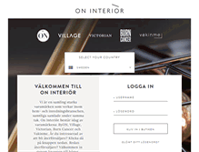 Tablet Screenshot of oninterior.se